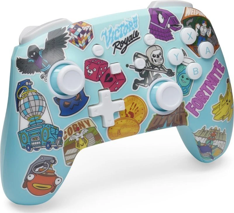 Power A PowerA SWITCH Pad Wireless Pad Patobulinta Fortnite lipdukų manija