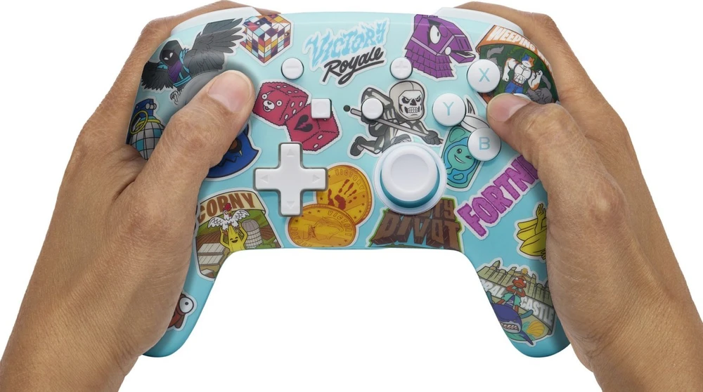 Power A PowerA SWITCH Pad Wireless Pad Patobulinta Fortnite lipdukų manija