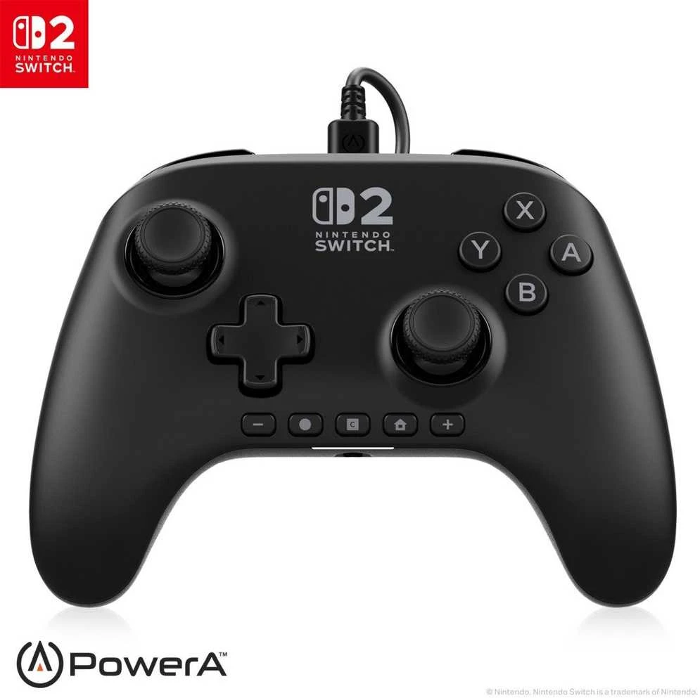 Power A PowerA Advantage Laidinis Pultelis | Nintendo Switch 2 | Juodas