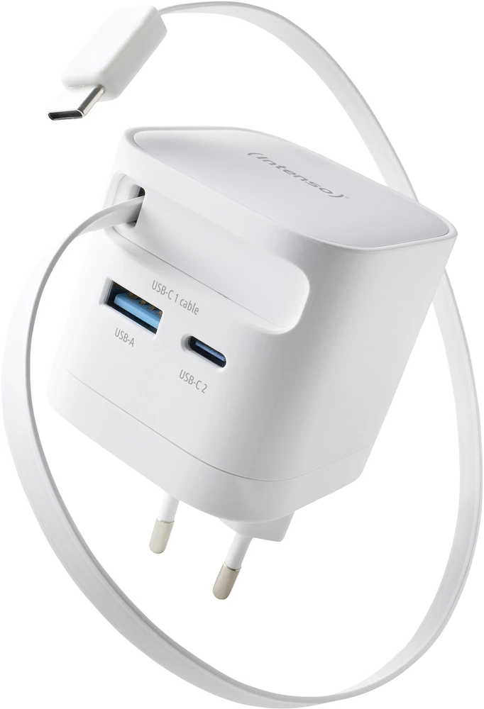 Įkroviklis Intenso Adapteris 7806522 1x USB-A 1x USB-C 65 W (7806522)