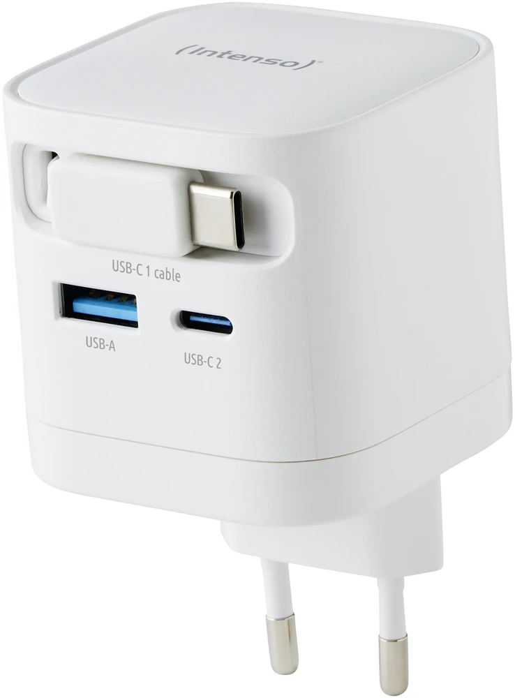 Įkroviklis Intenso Adapteris 7806522 1x USB-A 1x USB-C 65 W (7806522)
