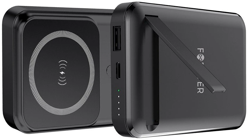Išorinė baterija Power Bank Forever MATB-100 PD QC 22.5W 10000mAh juoda