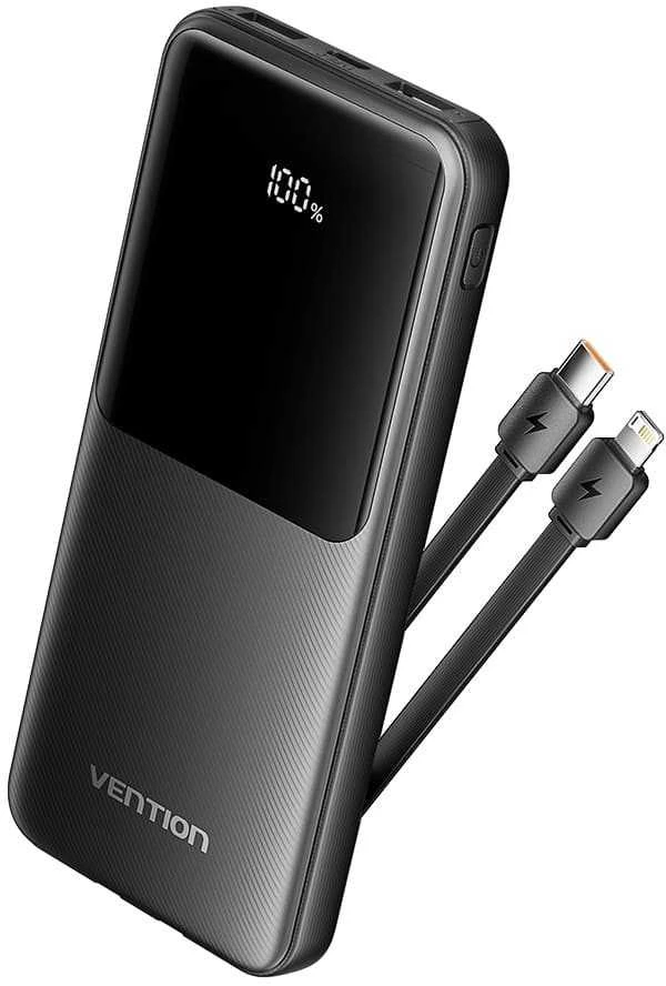 Powerbank Vention FHOB0 10000mAh Juodas