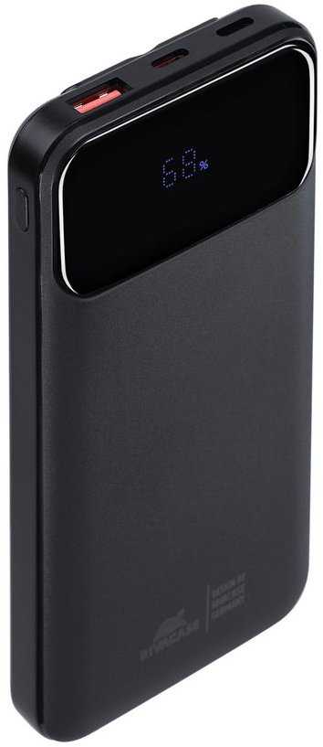 Powerbank RivaCase VA2211 10000 mAh Juodas (VA2211 Juodas)
