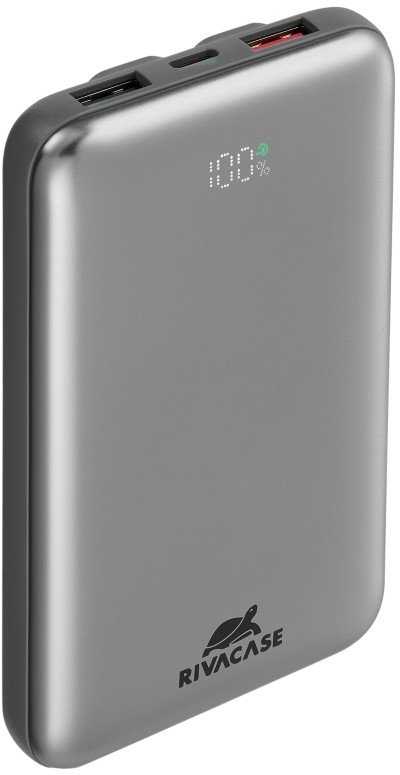 Powerbank RivaCase VA2611 10000 mAh Pilka