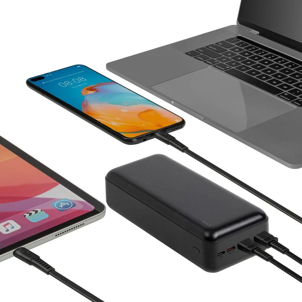 Powerbank RivaCase VA2103 30000 mAh Juodas