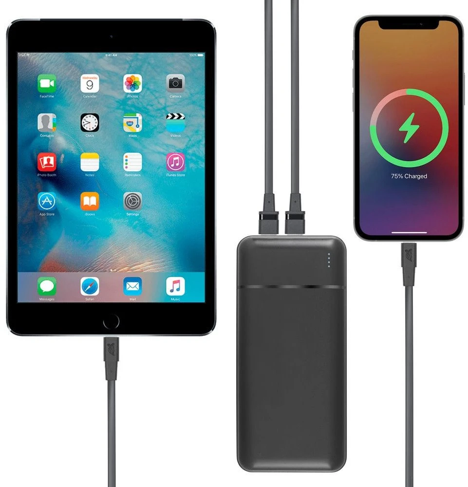 Powerbank RivaCase VA2103 30000 mAh Juodas