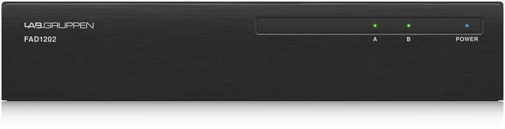 „Carruzzo Lab Gruppen FAD2402“ stiprintuvas 2x240W 4? su „Dante“