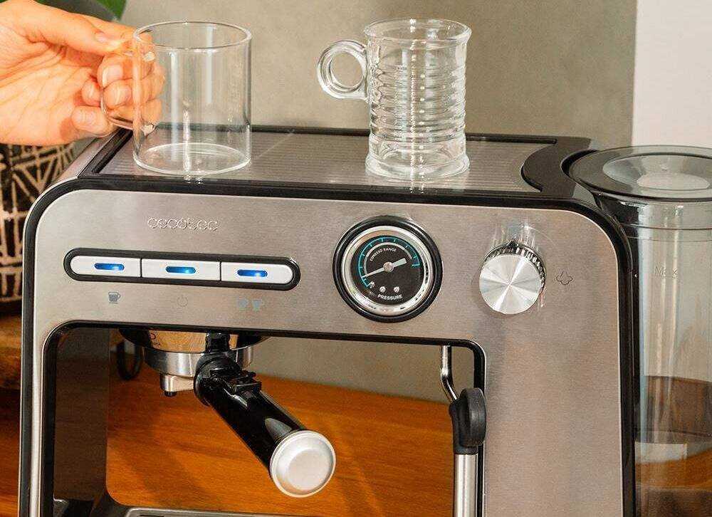 Slėginis kavos aparatas Cecotec Power Espresso 20 Square Pro