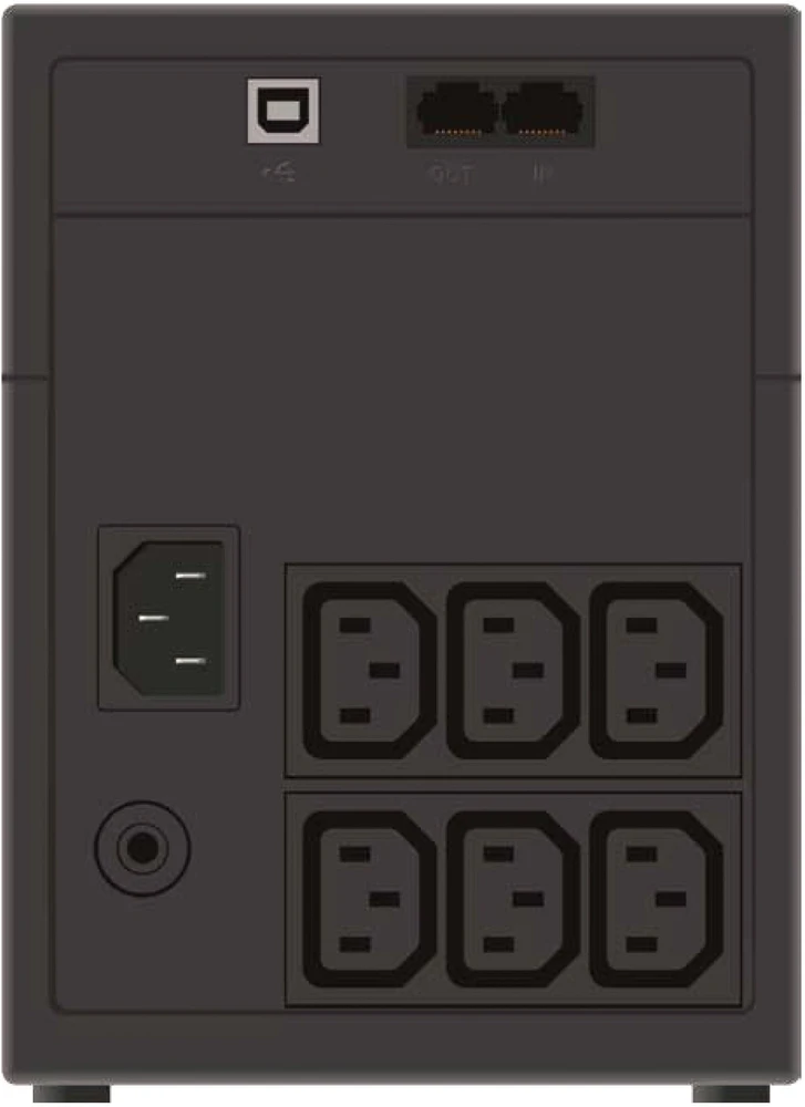 Power Walker UPS PowerWalker Maitinimo šaltinis UPS VI 1200 SHL IEC UK Technologia line-interactive 1,2 kVA 600 W 6 x gniazdo jungiama į tinklą (10121012)