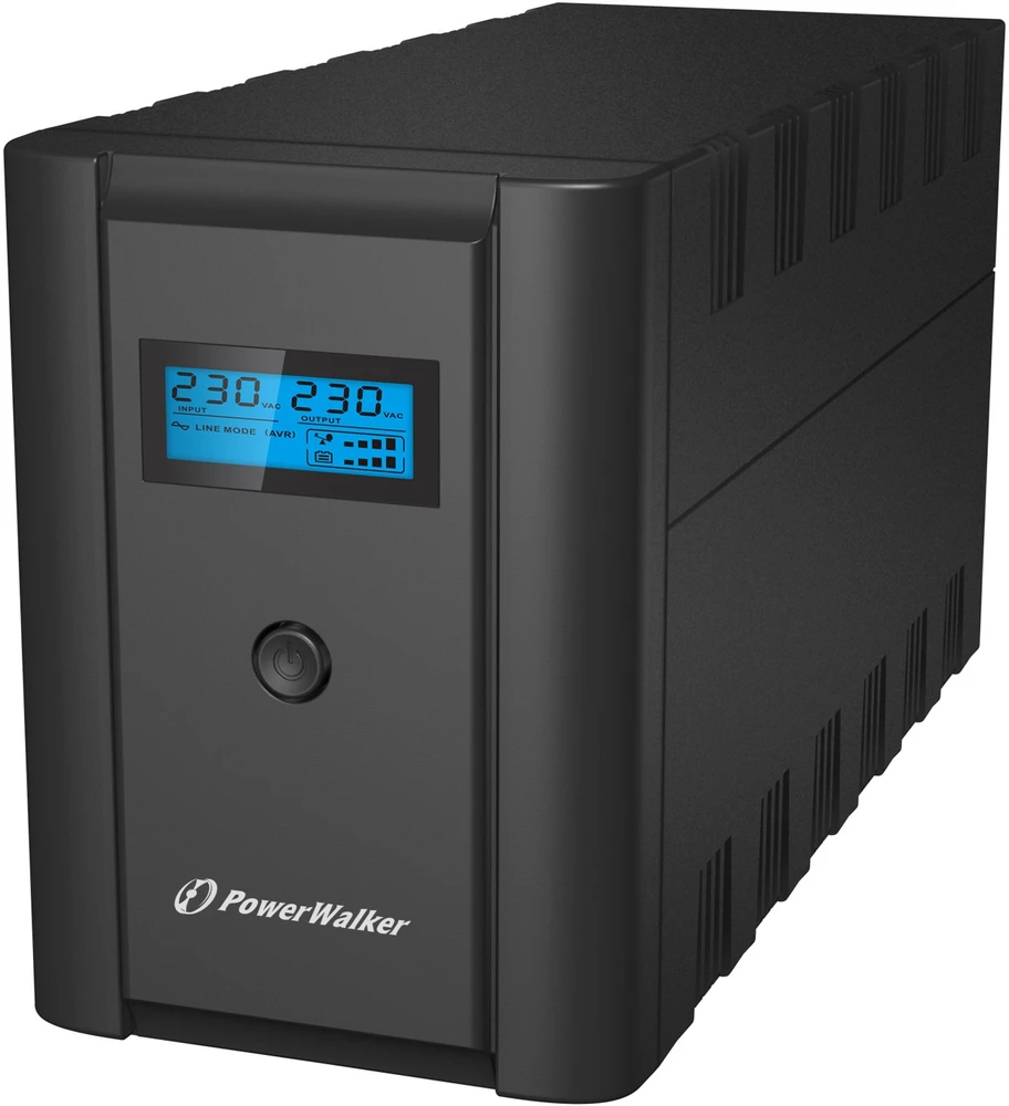 Power Walker UPS PowerWalker Maitinimo šaltinis UPS VI 1200 SHL IEC UK Technologia line-interactive 1,2 kVA 600 W 6 x gniazdo jungiama į tinklą (10121012)