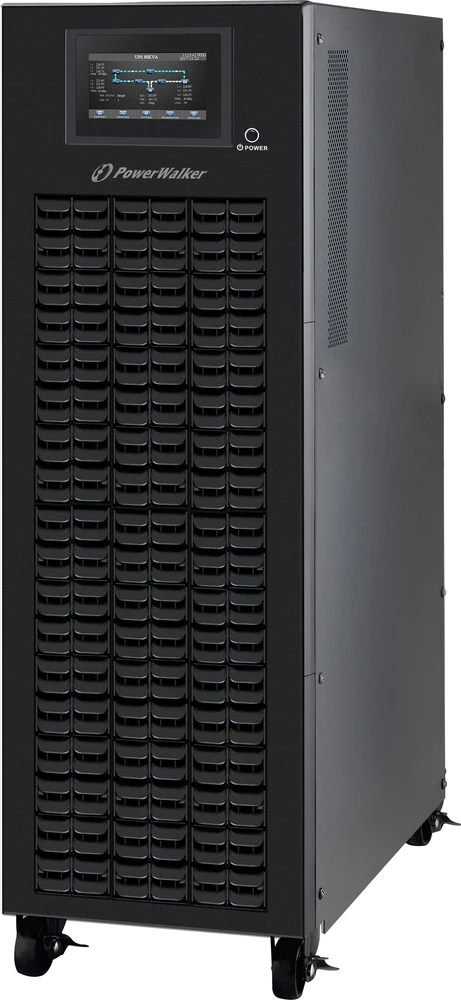 POWER WALKER „PowerWalker VFI 10K CPG PF1 3/3 BI“ dvigubos konversijos (internetinis) 10 kVA 10000 W 1 kintamosios srovės lizdas(-ai)