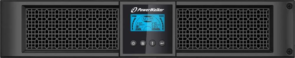 Power Walker POWERWALKER VI 1000 ERT HID UPS Line-Interactive 1000VA 19 2U 4x IEC RJ11/RJ45 USB LCD