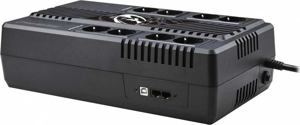 Power Walker POWERWALKER UPS Line-Interactive 600VA MS 8x FR RJ45 įvestis / išvestis USB HID USB įkroviklis