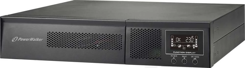 Power Walker PowerWalker UPS ON-LINE 1500VA PF1.0 8X IEC OUT, USB/RS-232, LCD, RACK 19''/TOWE