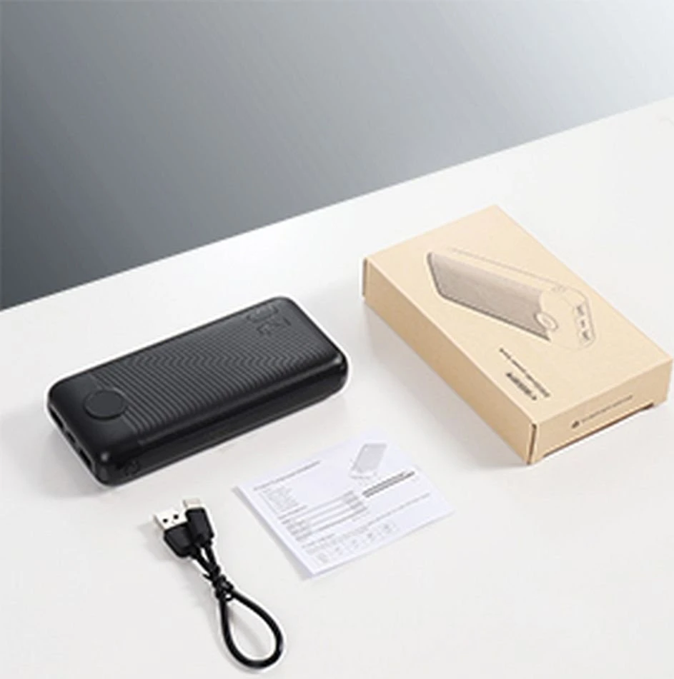 Powerbank Veger L20S (VP2039PD / W2039PD) PD QC3.0 2A 20W 20000 mAh baltas