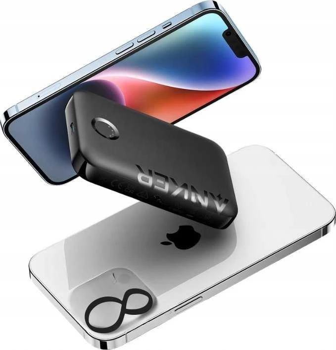 Anker 322 MagGo Power Bank su laikikliu | A1618G11 | 5000 mAh | Judas