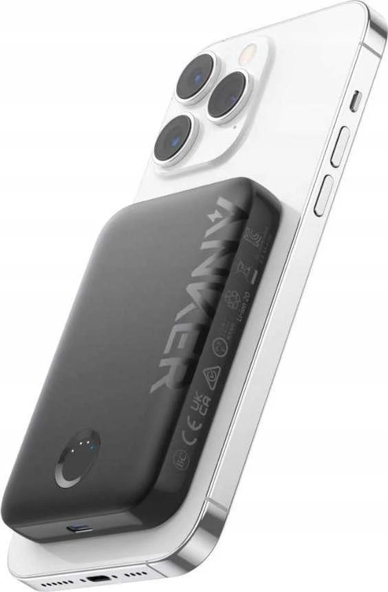 Anker 322 MagGo Power Bank su laikikliu | A1618G11 | 5000 mAh | Judas