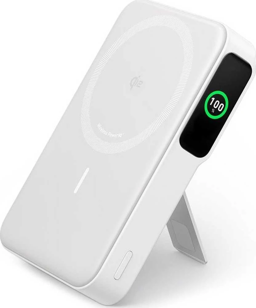 Išorinė Baterija - Anker MagGo 10000mAh 15W, Balta