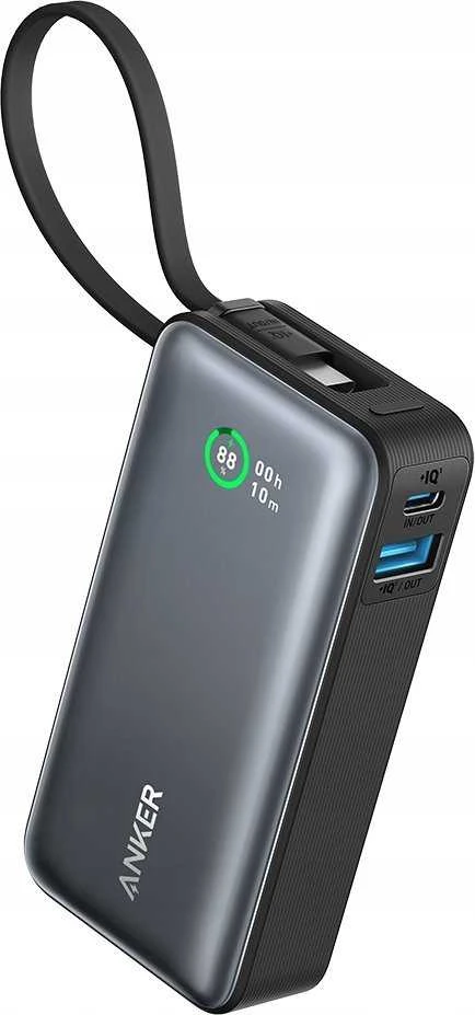 Anker 545 Nano Power Bank | A1259G11 | 10000 mAh | Juodas