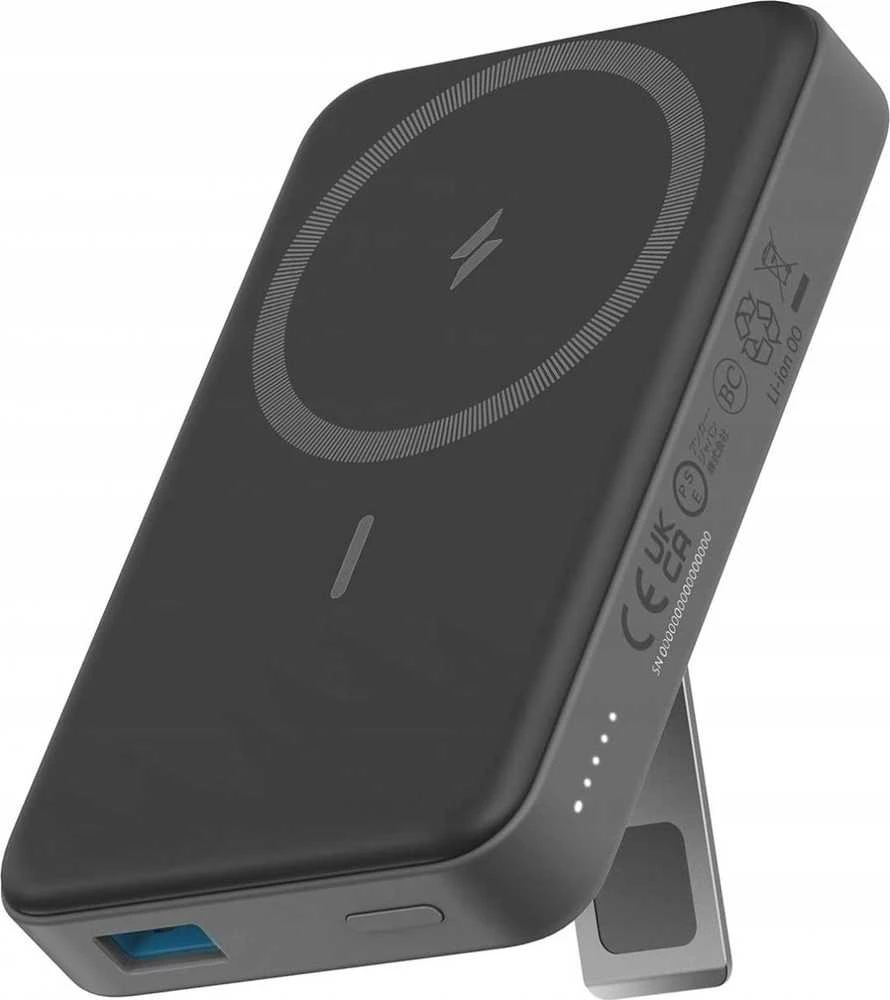 „Anker 633“ magnetinė belaidė išorinė baterija su 27 W USB C prievadu | A1654G11 | 10000 mAh | Juodas