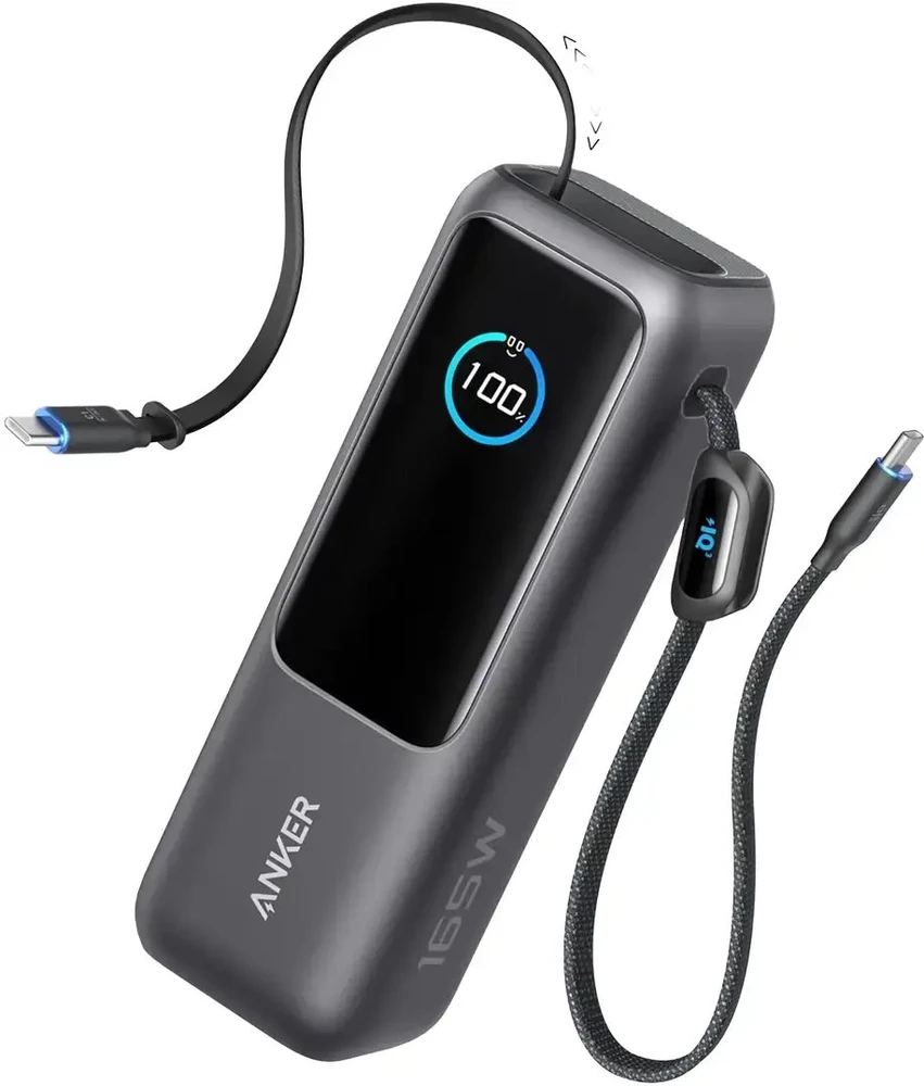 Anker Power Bank 25K 165W Built-In USB-C