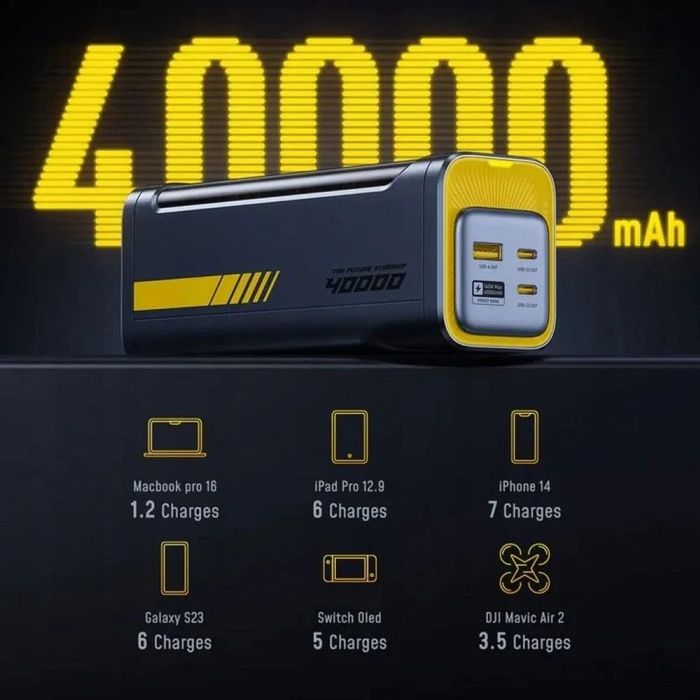 AOHi Future Starship 40000 mAh PD 140W