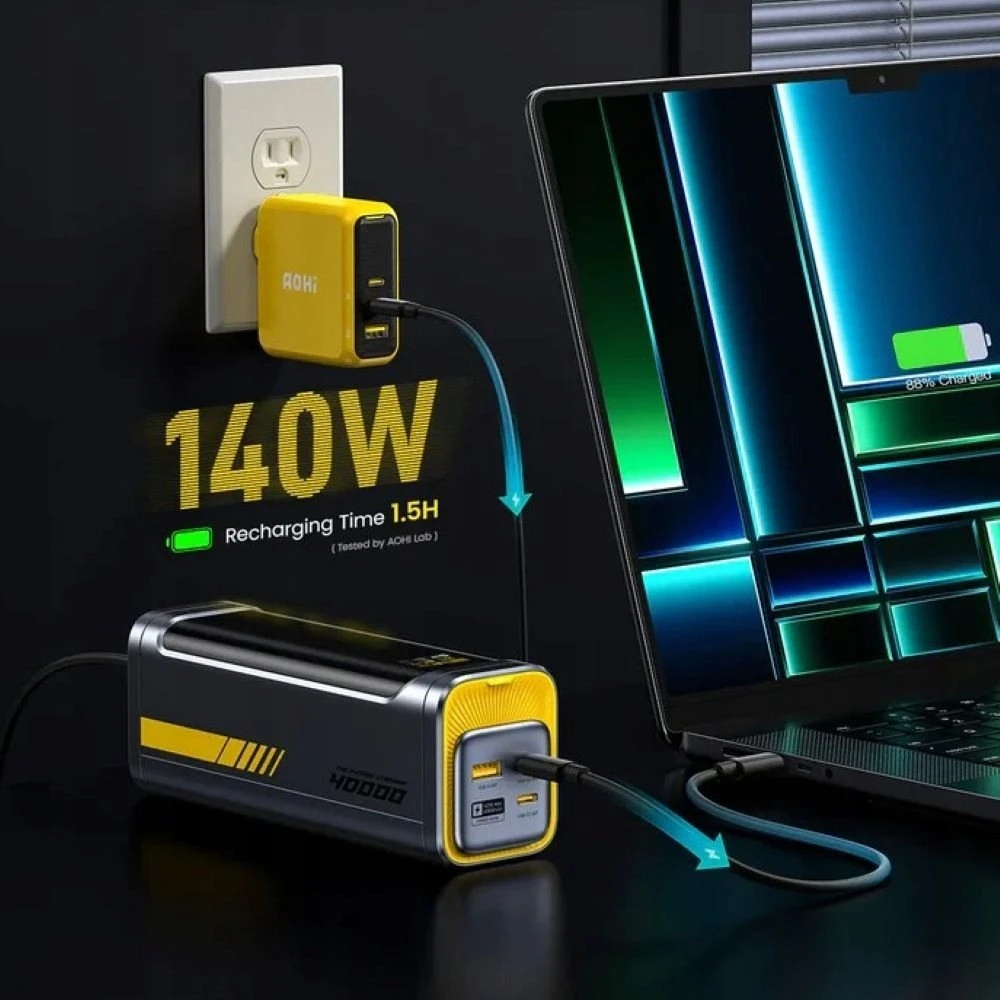 AOHi Future Starship 40000 mAh PD 140W