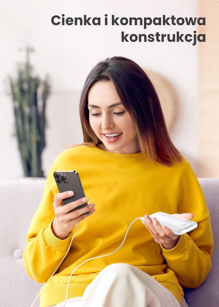 Išorinė baterija Power Bank Awei P20K 5V/2.4A 10000mAh juoda