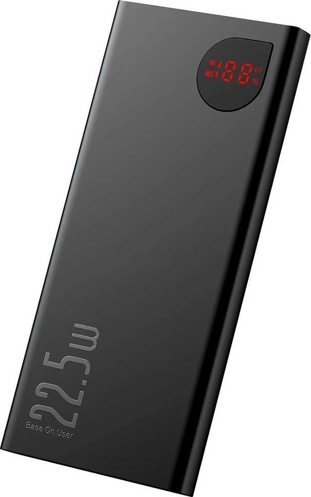 Powerbank Baseus Adaman Metal 10000mAh 2xUSB USB-C Lightning MicroUSB 22.5W – juoda