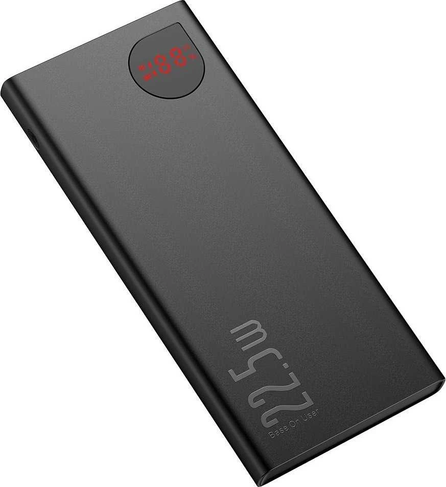Powerbank Baseus Adaman Metal 10000mAh 2xUSB USB-C Lightning MicroUSB 22.5W – juoda