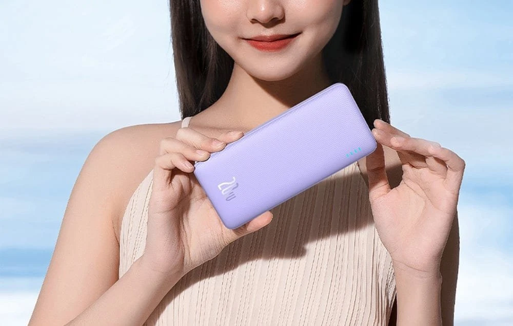 Baseus Airpow 10000 mAh 20W maitinimo blokas (mėlynas)