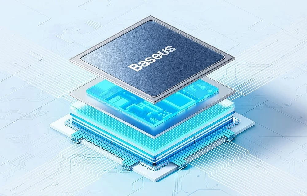 Baseus Airpow 10000 mAh 20W maitinimo blokas (mėlynas)