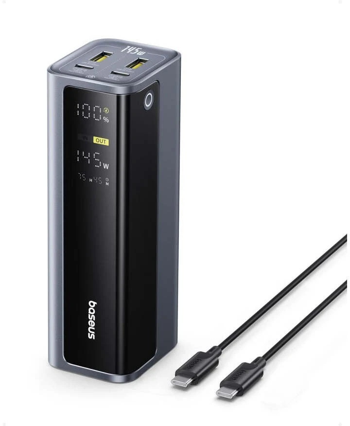 Powerbank Baseus Baseus EnerGeek GP12 Power Bank 20800mAh 145W Pilkas