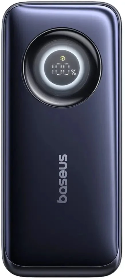 LiPo išorinis akumuliatorius (PowerBank) 20000mAh 67W su sutraukiamu kabeliu EnerCore CR11 BASEUS