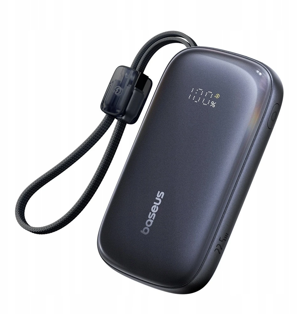 Baseus EnerFill FC21 QPow3 Ultra 10000 mAh 22,5W juoda