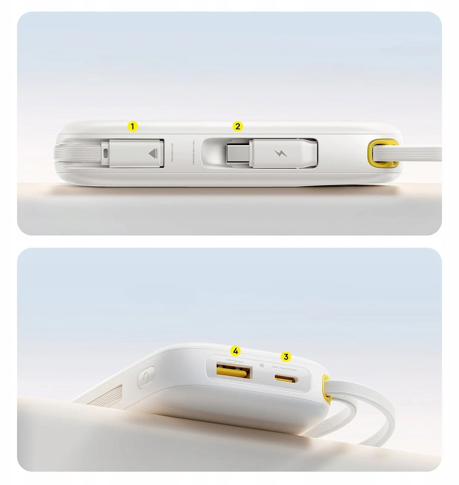 Baseus EnerFill FC31 20000 mAh USB-C Lightning 22.5W balta