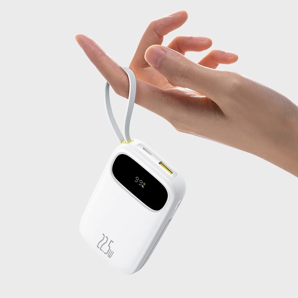 Baseus EnerFill FC31 20000 mAh USB-C Lightning 22.5W balta