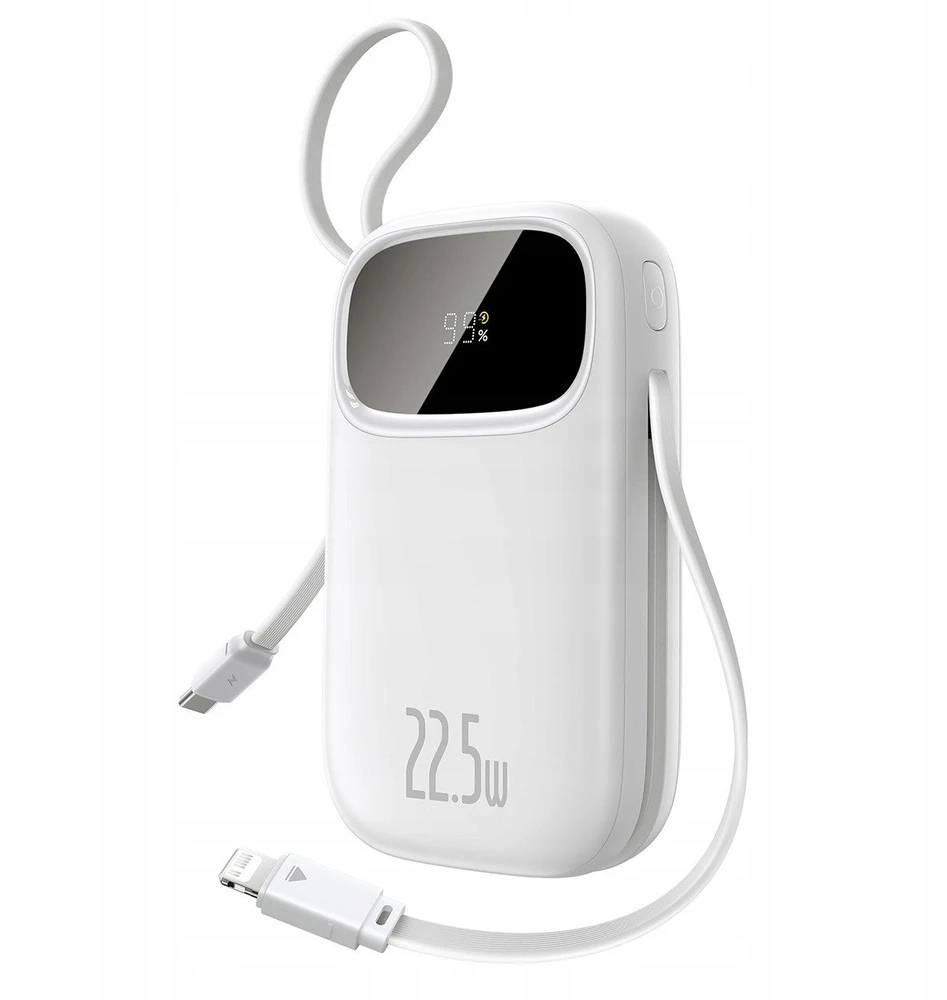 Baseus EnerFill FC31 20000 mAh USB-C Lightning 22.5W balta