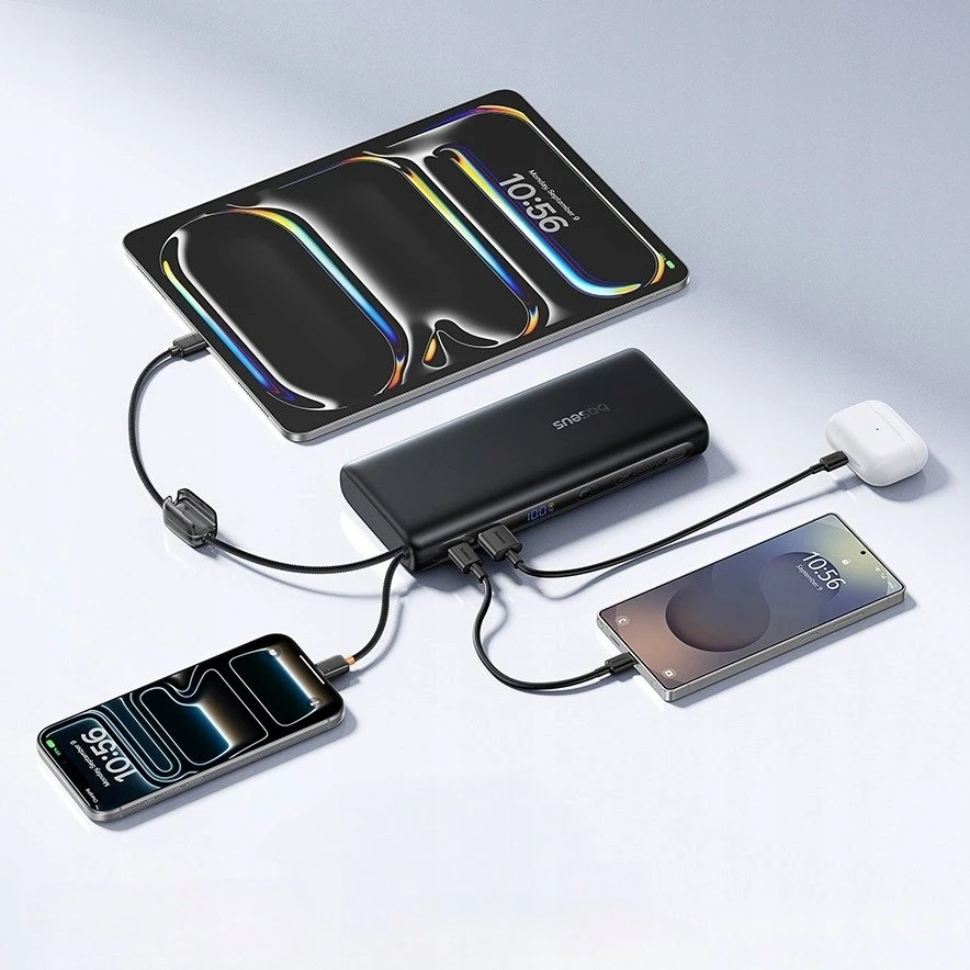 Baseus EnerFill FC41 25000 mAh 145W juoda