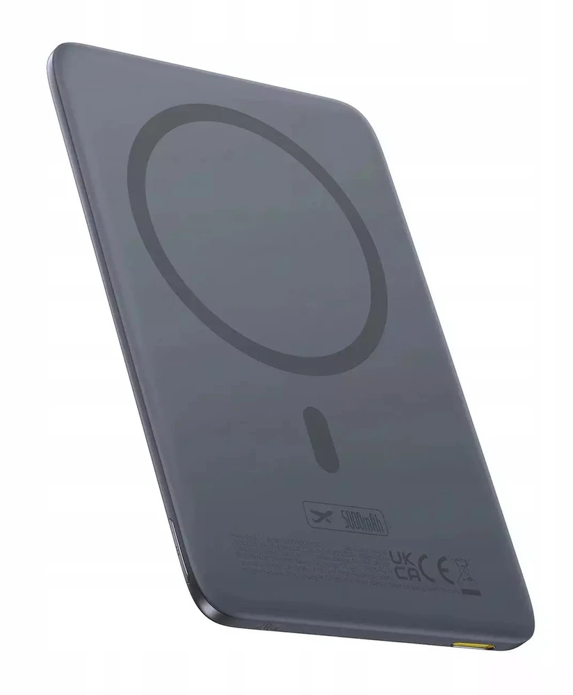 Baseus PicoGo AM41 ultra-slim magnetic 5000 mAh 20W pilka