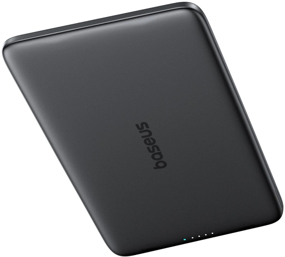 Baseus PicoGo AM41 ultra-slim magnetic 5000 mAh 20W juoda