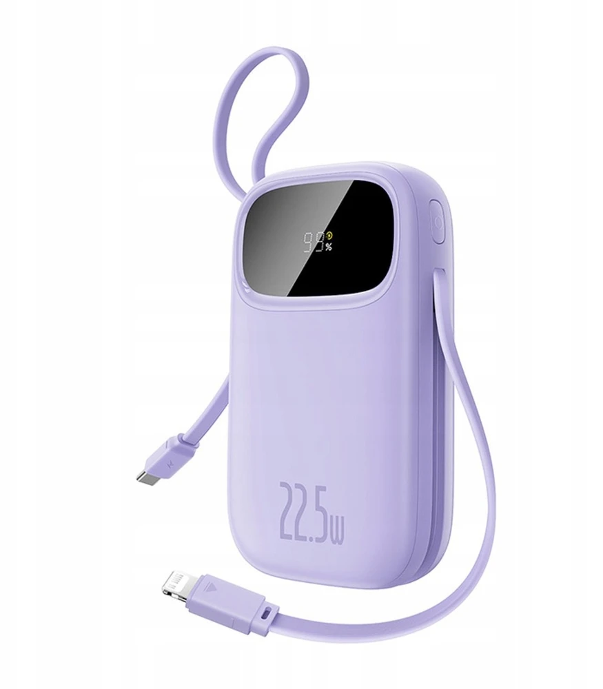 Baseus EnerFill FC21 Qpow 3 Ultra 20000 mAh 22.5W violetinė