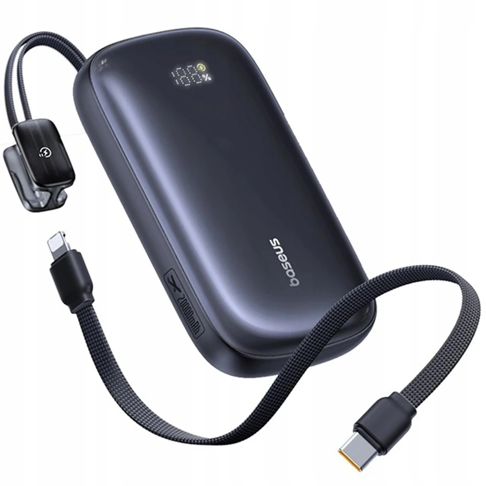 Baseus EnerFill FC21 Qpow 3 Ultra 20000 mAh 22.5W juoda