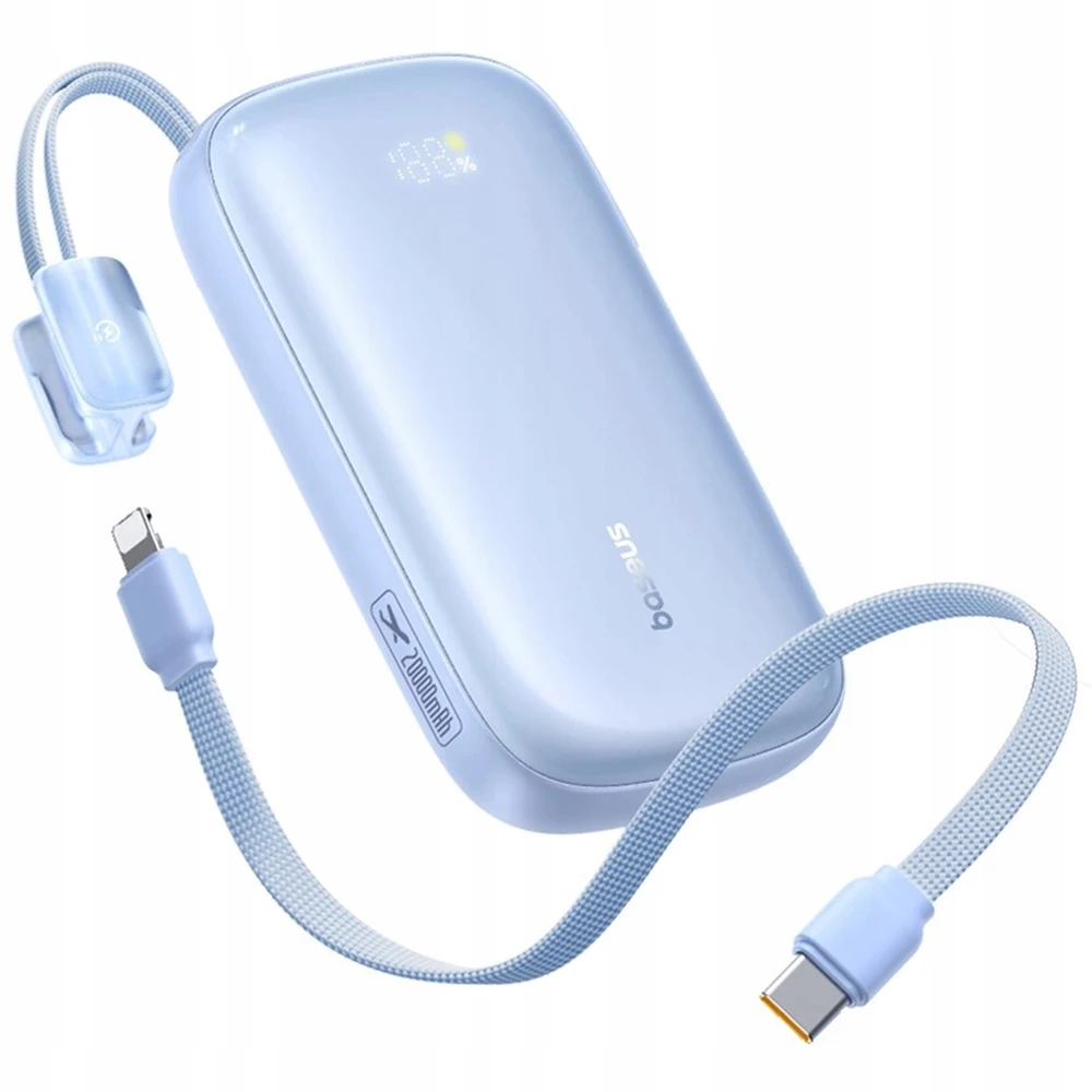 Baseus EnerFill FC21 Qpow 3 Ultra 20000 mAh 22.5W mėlyna