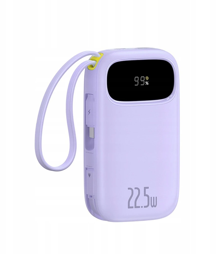 Baseus EnerFill FC21 Qpow 3 Ultra 20000 mAh 22.5W violetinė
