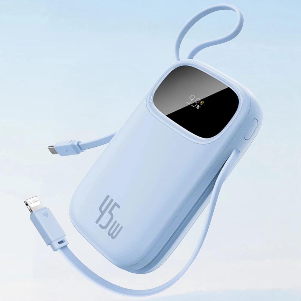 Baseus EnerFill FC31 QPow3 20000 mAh USB-C Lightning 45W mėlyna