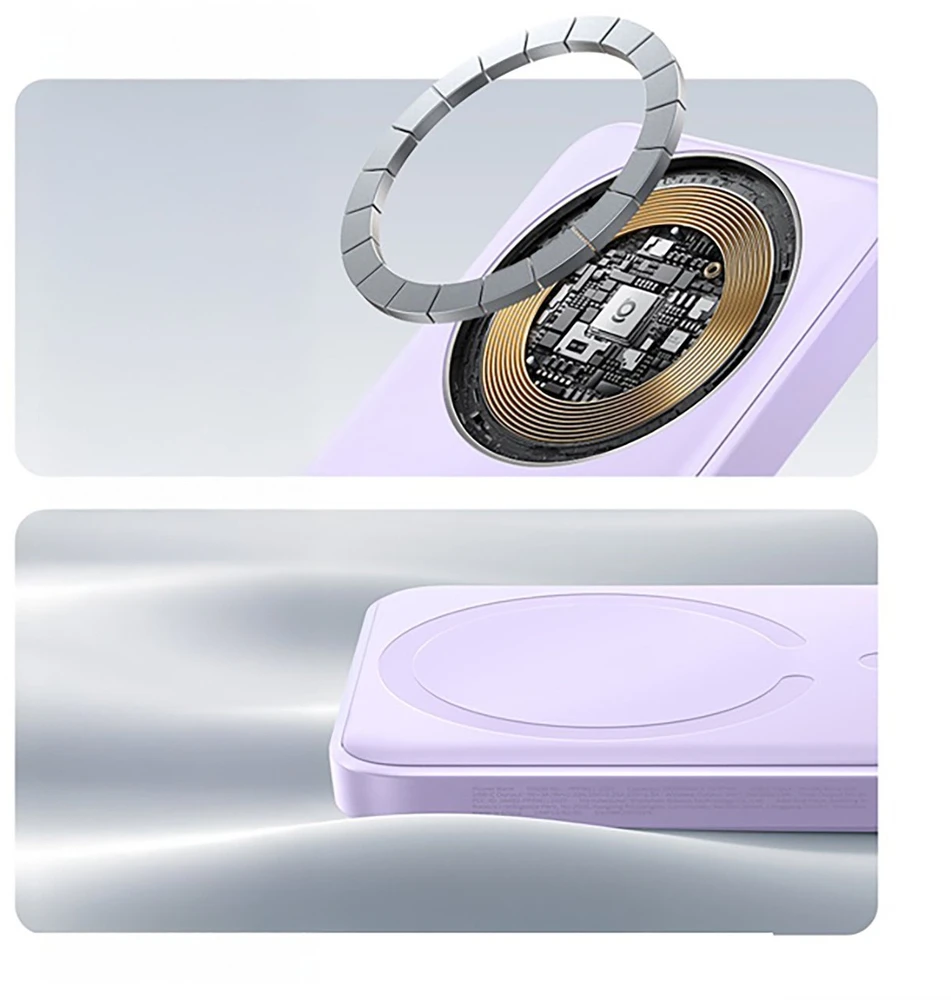 Powerbank Baseus EnerFill FM11 Ultra-Mini 10000mAh Violetinis