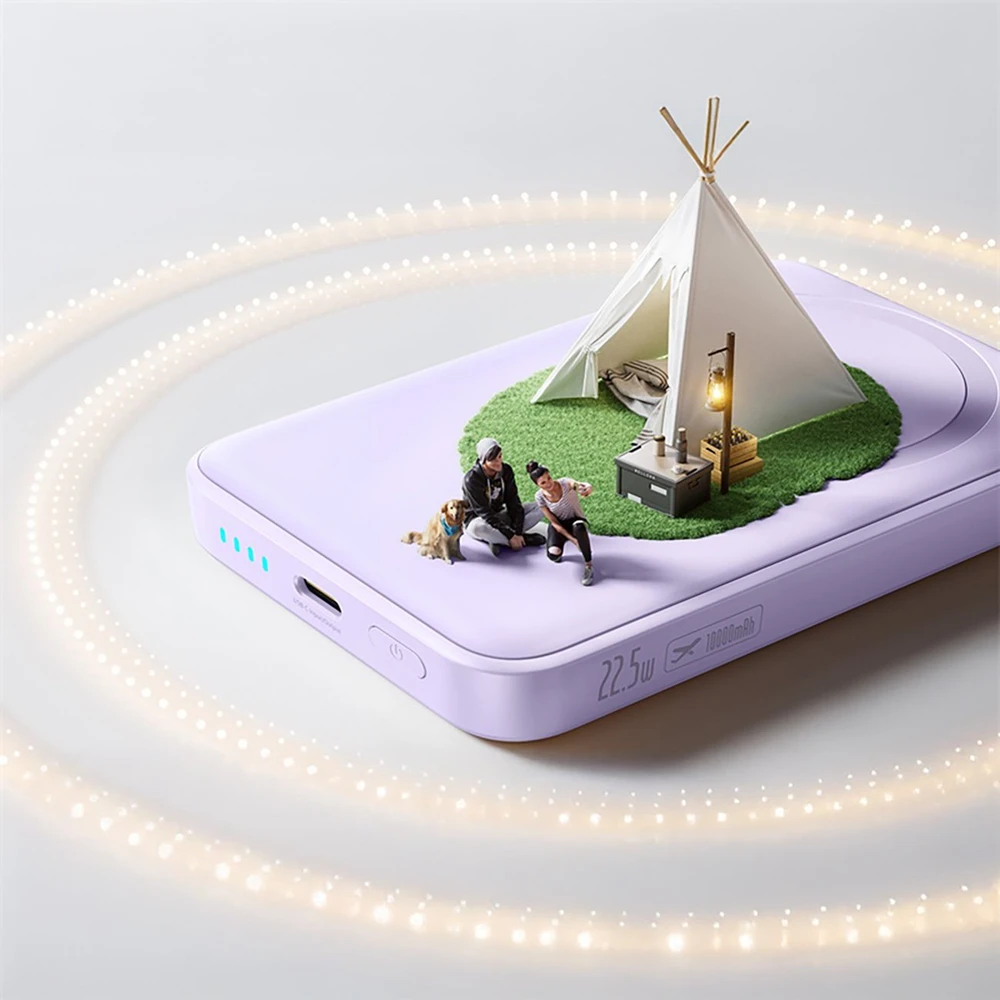 Powerbank Baseus EnerFill FM11 Ultra-Mini 10000mAh Violetinis