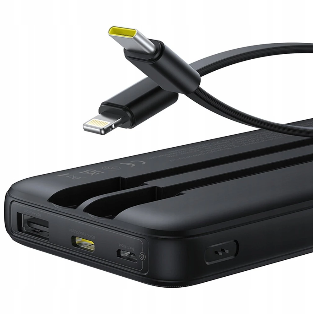 Baseus Lipow 10000 mAh 22.5W juoda